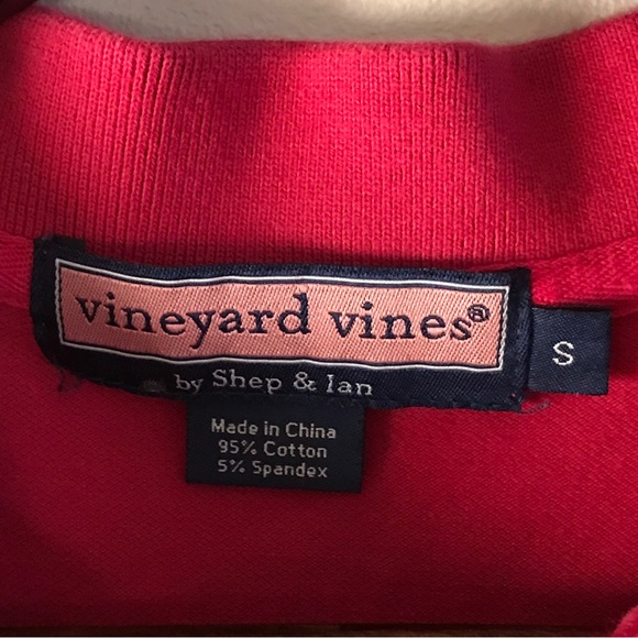 Vineyard Vines Red Polo Shirt - Picture 4 of 4